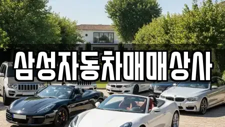 경상남도 진주시 본성동 중고차 전문 삼성자동차매매상사