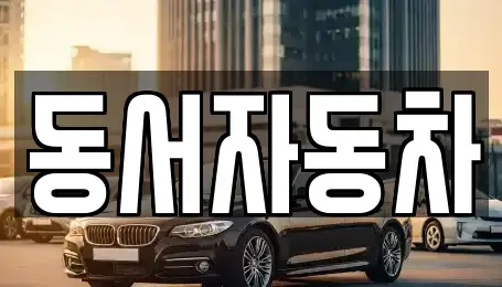 경상남도 진주시 봉래동 중고차 전문 동서자동차
