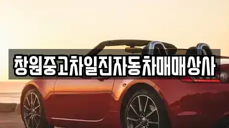 경상남도 창원시 의창구 북동 중고차 전문 창원중고차일진자동차매매상사