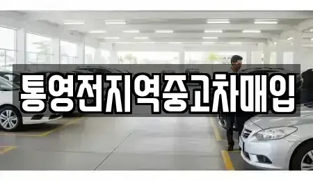 경상남도 통영시 항남동 중고차매입 전문 통영전지역중고차매입