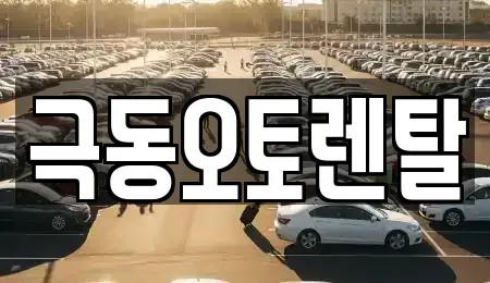 경상북도 경산시 사동 렌트카 전문 극동오토렌탈