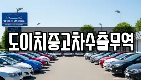경상북도 고령군 덕곡면 중고차매매 전문 도이치중고차수출무역