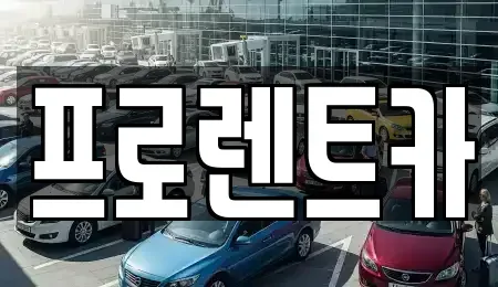 경상북도 안동시 남문동 렌트카 전문 프로렌트카