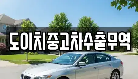 경상북도 안동시 남후면 중고차 전문 도이치중고차수출무역