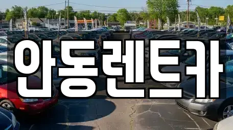 경상북도 안동시 안기동 렌트카 전문 안동렌트카