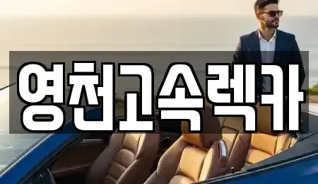 경상북도 영천시 매산동 렌트카 전문 영천고속렉카