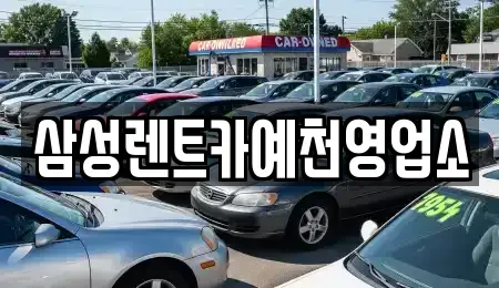 경상북도 예천군 예천읍 렌트카 전문 삼성렌트카예천영업소