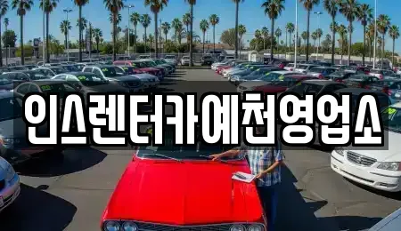 경상북도 예천군 예천읍 렌트카 전문 인스렌터카예천영업소