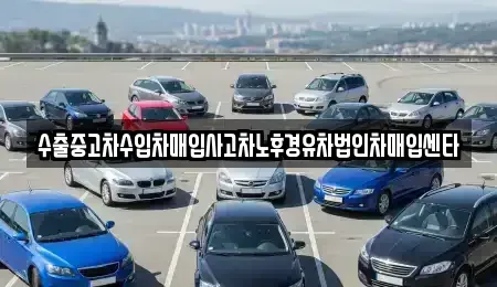 경상북도 포항시 남구 대도동 중고차매입 전문 수출중고차수입차매입사고차노후경유차법인차매입센타