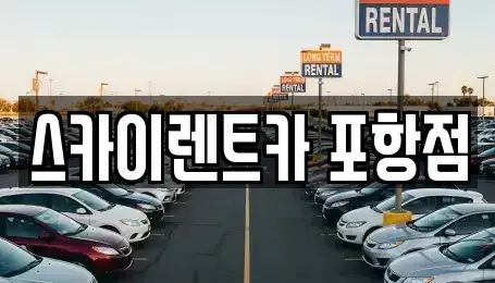 경상북도 포항시 렌트카 전문 스카이렌트카 포항점