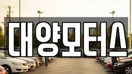 광주 광산구 송산동 중고차매매 전문 대양모터스