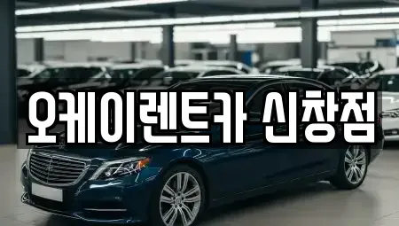 광주 광산구 신창동 렌트카 전문 오케이렌트카 신창점