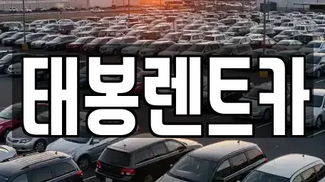 광주 광산구 오선동 렌트카 전문 태봉렌트카