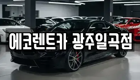 광주 북구 일곡동 렌트카 전문 에코렌트카 광주일곡점