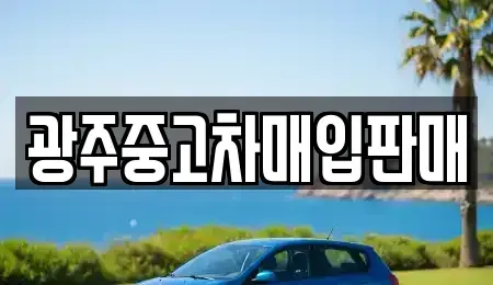 광주 북구 일곡동 중고차 전문 광주중고차매입판매