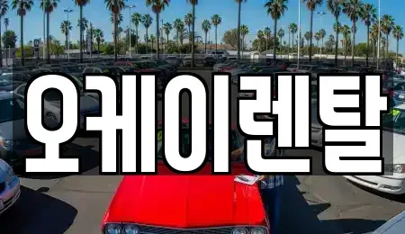 광주 서구 매월동 렌트카 전문 오케이렌탈