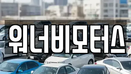 광주 서구 매월동 중고차매매 전문 워너비모터스