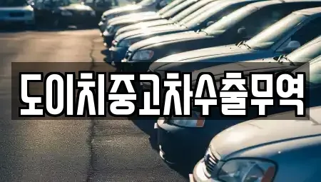 광주광역시 북구 연제동 중고차매매 전문 도이치중고차수출무역