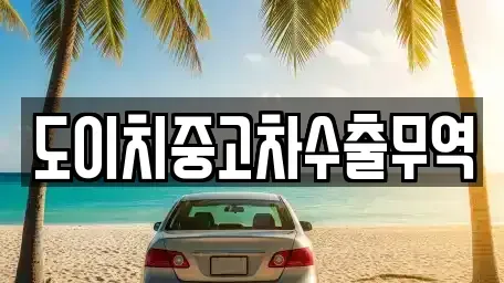 대구 군위군 삼국유사면 중고차매매 전문 도이치중고차수출무역