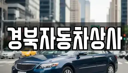 대구 남구 봉덕동 중고차매매 전문 경북자동차상사