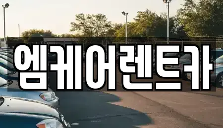 대구 달성군 옥포읍 렌트카 전문 엠케어렌트카