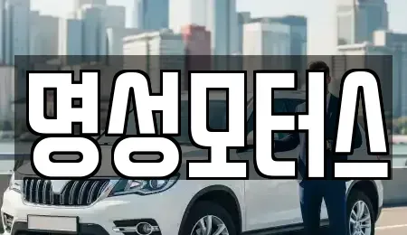 대구 동구 사복동 중고차 전문 명성모터스