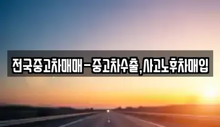 대구 동구 사복동 중고차매입 전문 전국중고차매매-중고차수출,사고노후차매입