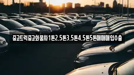대구 동구 사복동 중고차매입 전문 중고트럭중고화물차1톤2.5톤3.5톤4.5톤5톤매매매입수출