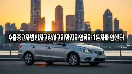 대구 동구 지저동 중고차 전문 수출중고차법인차고장사고차망자차압류차1톤차매입센터