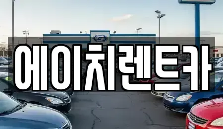 대구 중구 대신동 렌트카 전문 에이치렌트카
