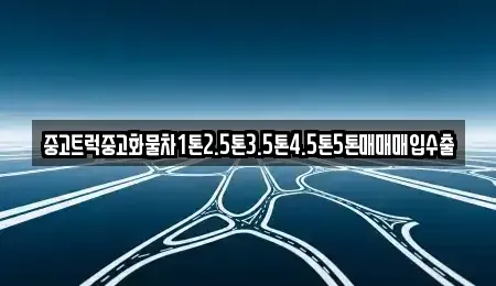 대구 중구 대신동 중고차 전문 중고트럭중고화물차1톤2.5톤3.5톤4.5톤5톤매매매입수출