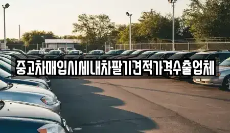 대구 중구 용덕동 중고차매입 전문 중고차매입시세내차팔기견적가격수출업체