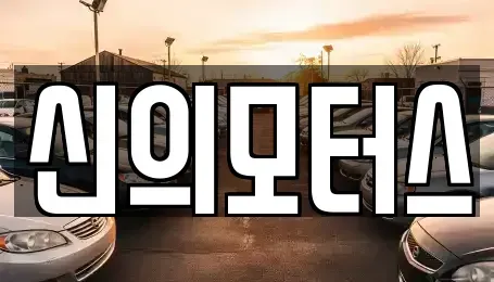 대구광역시 달서구 유천동 중고차 전문 신의모터스