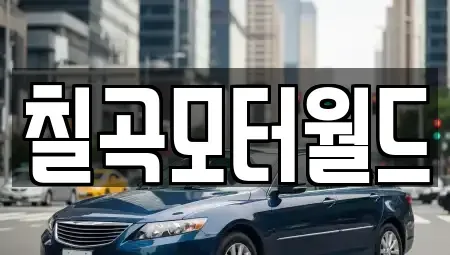 대구광역시 북구 국우동 중고차 전문 칠곡모터월드