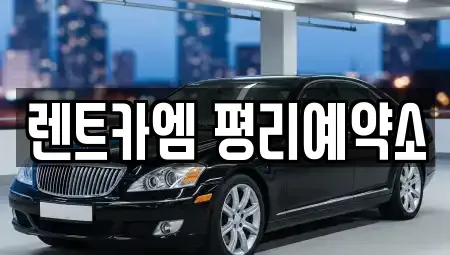 대구광역시 중구 대신동 렌트카 전문 렌트카엠 평리예약소