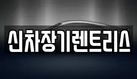 대구광역시 중구 렌트카 전문 신차장기렌트리스