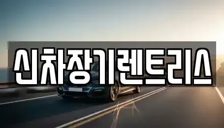 대구광역시 중구 서문로1가 렌트카 전문 신차장기렌트리스