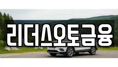대구광역시 중구 서문로1가 장기렌트카 전문 리더스오토금융