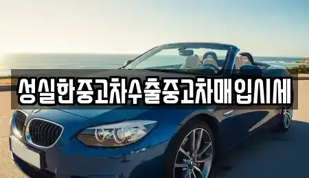 대전 동구 가양동 중고차 전문 성실한중고차수출중고차매입시세