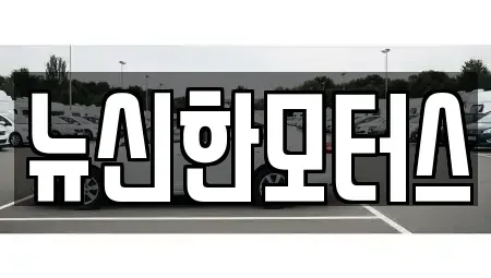 대전 유성구 신성동 중고차 전문 뉴신한모터스