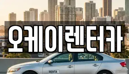 대전 중구 유천동 렌트카 전문 오케이렌터카