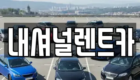 대전광역시 대덕구 중리동 단기렌트카 전문 내셔널렌트카