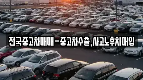 대전광역시 대덕구 평촌동 중고차매입 전문 전국중고차매매-중고차수출,사고노후차매입