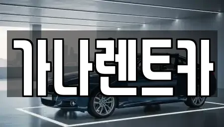 대전광역시 동구 정동 렌트카 전문 가나렌트카