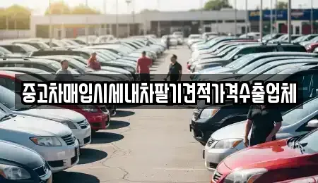 대전광역시 서구 도마동 중고차매입 전문 중고차매입시세내차팔기견적가격수출업체