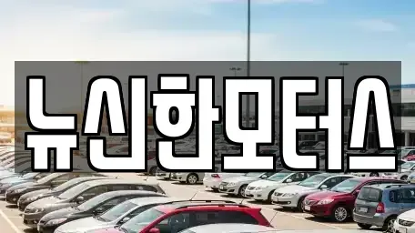 대전광역시 서구 원정동 중고차 전문 뉴신한모터스