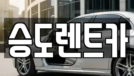 대전광역시 유성구 방동 렌트카 전문 승도렌트카