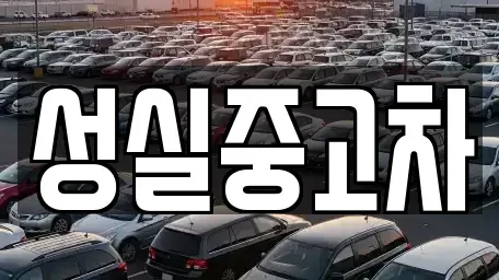 대전광역시 유성구 방동 중고차 전문 성실중고차