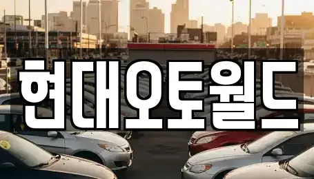 대전광역시 유성구 복용동 중고차 전문 현대오토월드
