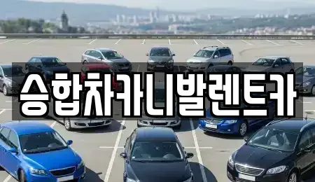 대전광역시 유성구 상대동 렌트카 전문 승합차카니발렌트카